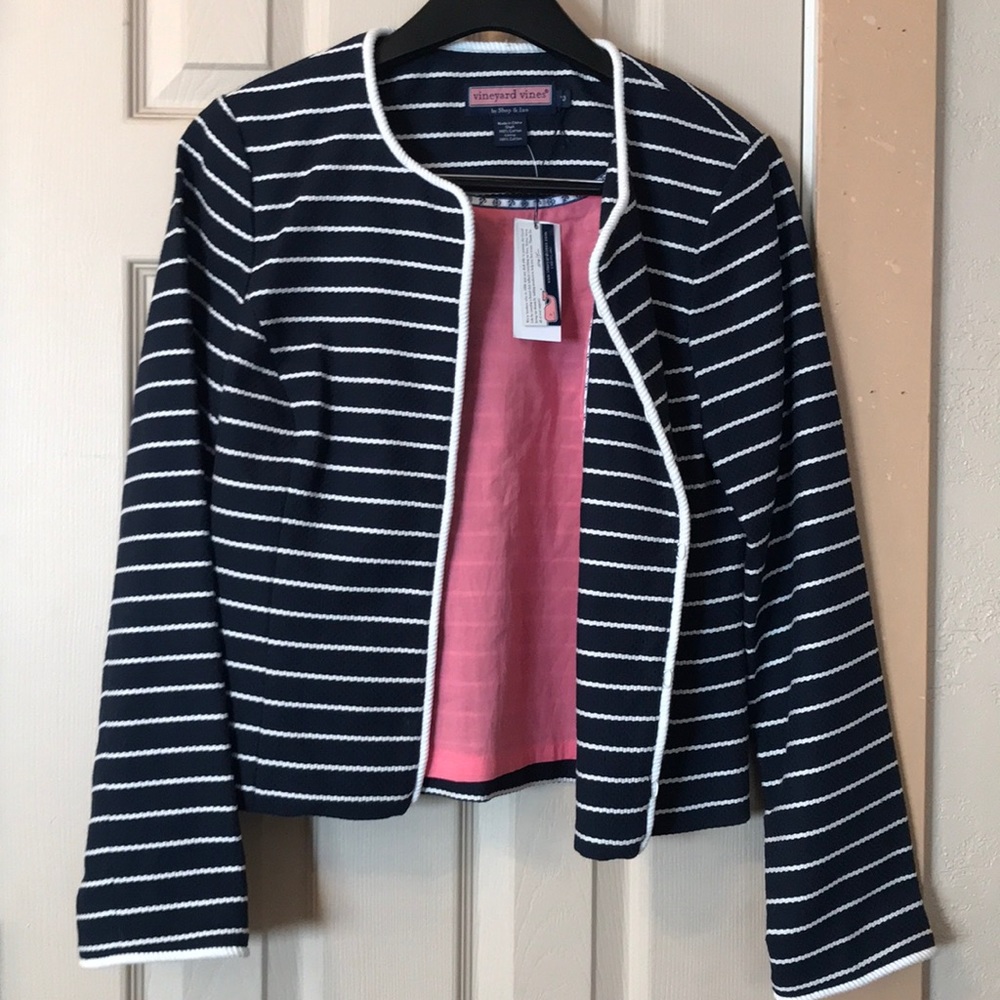 NWT Vineyard Vines Ocean Blvd Jacquard Jacket
